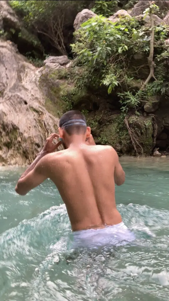 Hiking and Swimming 